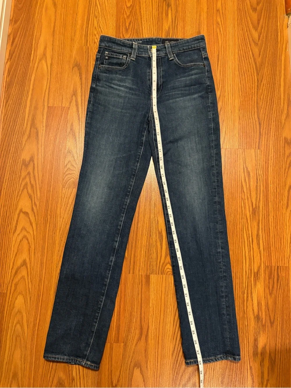AG Adriano Goldschmied Saige High-Rise Slim Straight Jeans - Picture 2 of 10